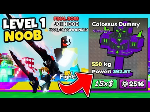 i BEAT the FINAL BOSS in Lucky Block Rush Roblox
