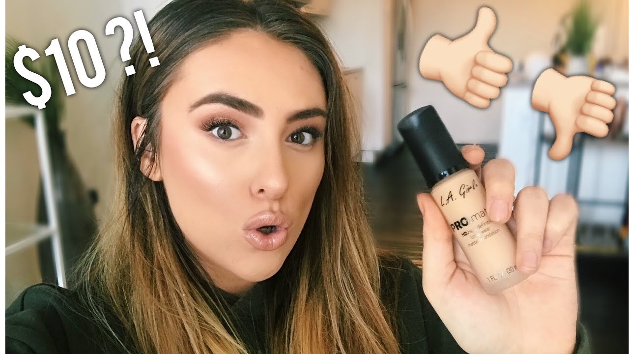 LA Girl Pro Matte Review & Wear Test | + Testing Other New Drugstore Face Products