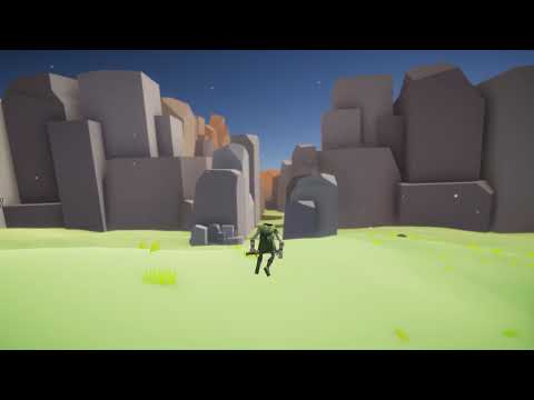 Unity Game Project: Low Poly Homing Missle and Puzzle Code