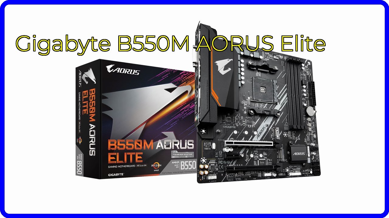 REVIEW (2026): Gigabyte B550M AORUS Elite. ESSENTIAL details