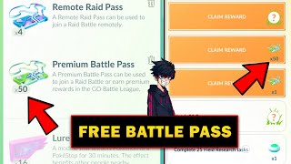 How To Get Free Battle Pass in Pokemon Go | Pokemon Go New Trick to get Free Premium Battle Pass screenshot 5