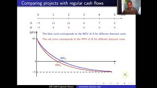 NPV and IRR -- Part 03 -- Selecting mutually exclusive projects