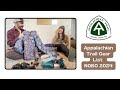 Appalachian trail 2024 nobo gear list