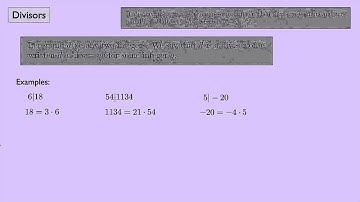 (Abstract Algebra 1) Divisors