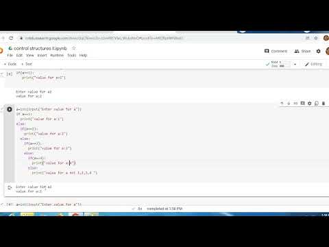 Python Control Structures II