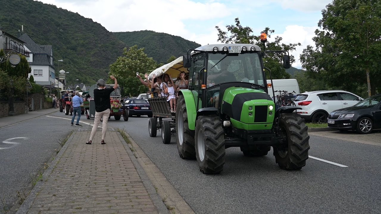 Traktorenumzug Klotten 2021