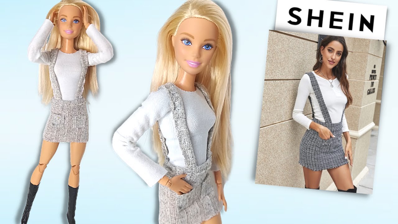 Roupa Tumblr Para Barbie, DIY, Como Fazer Roupa Para Barbie