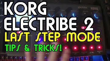 (OLD) Last Step Mode and Experimental Demo // Korg Electribe 2 Tutorial