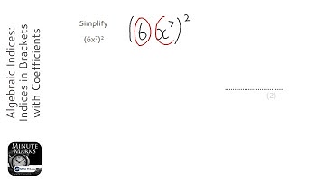 Algebraic Indices: Indices in Brackets with Coefficients (Grade 6) - OnMaths GCSE Maths Revision