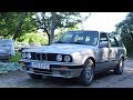 Starting 1992 BMW E30 324TD And Test Drive