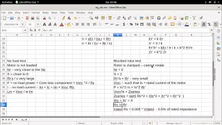 Blocked rotor test to estimate induction motor parameters