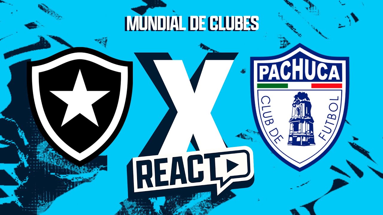 BOTAFOGO x PACHUCA - Quartas de final Intercontinental FSC React - YouTube
