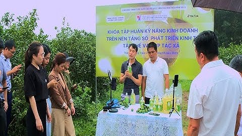 Hỗ trợ bà con dân tộc tiêu thụ nông sản qua thương mại điện tử
