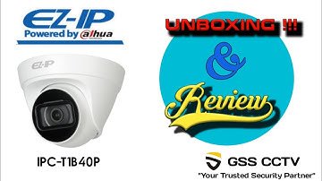 Live view !!! ip kamera Dahua EZ-IP T1B40P