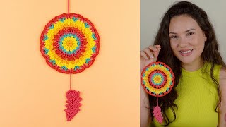 Como Fazer Mandala De Crochê Ateliê Jéssica Brandão 