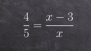 Solving a word problem using proportions
