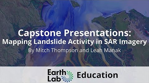 Mapping Landslide Activity in SAR Imagery