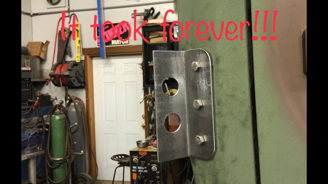 Making Brush Guard Brackets on the LMTV YouTube