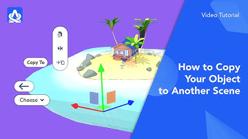 How to Copy Your Object to Another Scene | Assemblr Studio Web Tutorial