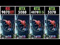 RX 9070 XT vs RTX 5080 vs RTX 4070 Ti Super vs RTX 5070 - Performance in 20 Games