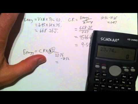 Thumbnail for VCE Unit 4: Calorimetry Calculations part 2