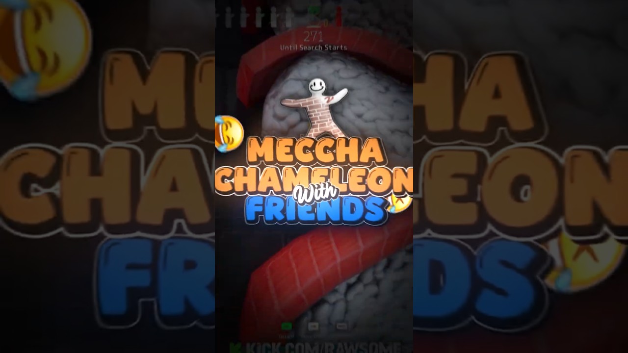 I became Sushi in Meccha Chameleon | Fun with Friends  #mecchachameleon