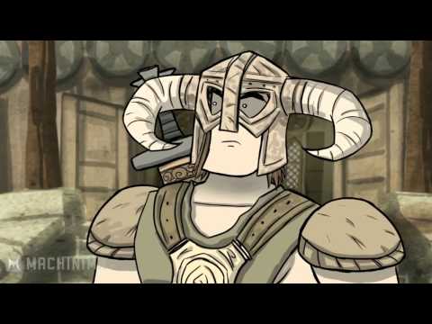 HISHE:Как Должен Был Закончиться Skyrim (rus)