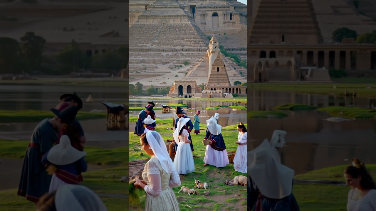 Reap the rewards of a fertile season along the Nile River. 