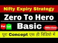 Nifty Expiry Day Strategy Basic Concept | Zero To Hero Strategy Basic | Options Trading Basic.