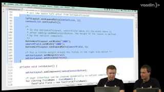Vaadin UIs in XML