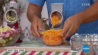 Kitchen HQ Speed Grater and Slicer with Suction Base