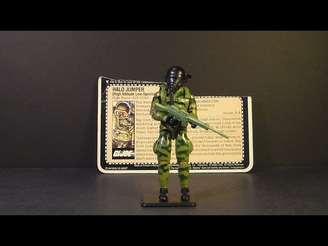 HCC788 - 1984 HALO Jumper RIPCORD - G. I. Joe toy review! HD - S01E41