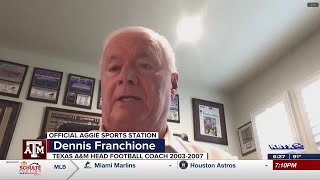 Play video: Dennis Franchione announces book release: Tough Times Never Last - The Coach Fran Story