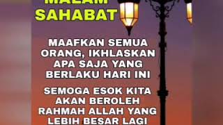 Selamat Malam Sahabat