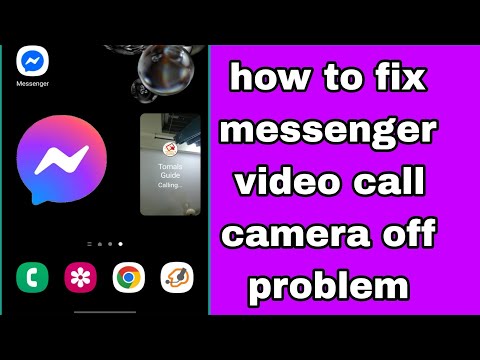 how to fix messenger video call camera off problem 2025