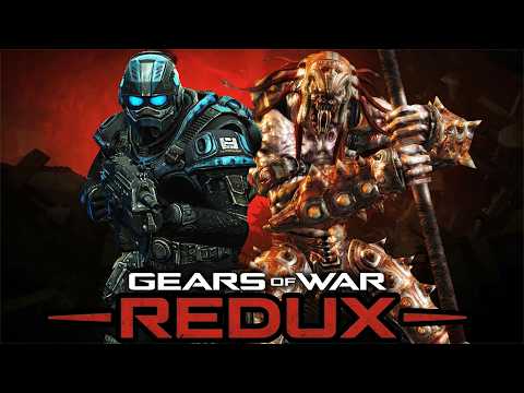 Gears of War PC Redux - All Characters, Modes, Weapons, Maps & Gameplay!