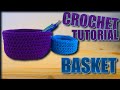 Basket Crochet Tutorial Fast Easy And Great For Beginners