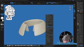 No Chin Guy Stylized ZBrush Sculpt Part #1 | Shane Olson
