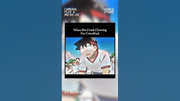 When His Crush Cheering For ComeBack || Bro Got Rage 🔥 #shorts #anime #komicantcommunicate