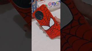 Spiderman phone case diy 🌸🕸️#trending #viralvideo #shorts#diy#phonecaseideas