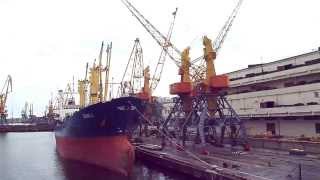 Портальные краны GANZ. Одесский порт