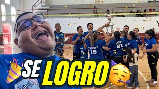 JUGANDO VOLEIBOL CON EL EQUIPO - ALIANZA CAMPEÓN 