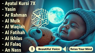 Quran Recitation In A Peaceful Voice I Alfatiha Ayat Alkursi Yasin Alwaqiah Arrahman Alaa Aqel