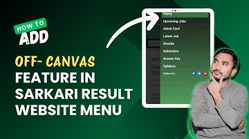 How I created a Stunning Off-Canvas Menu For Mobile in Elementor Pro Part- 4 | Hindi Tutorial