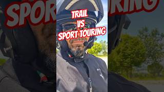 Moto Trail vs Moto Sport touring? #moto #rider #biker #motovlog