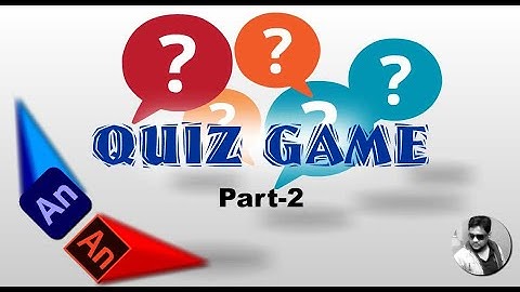 How to make a Quiz Game (P-2) using A.S 3.0