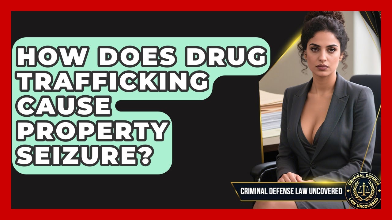 How Does Drug Trafficking Cause Property Seizure? - Criminal Defense Law Uncovered