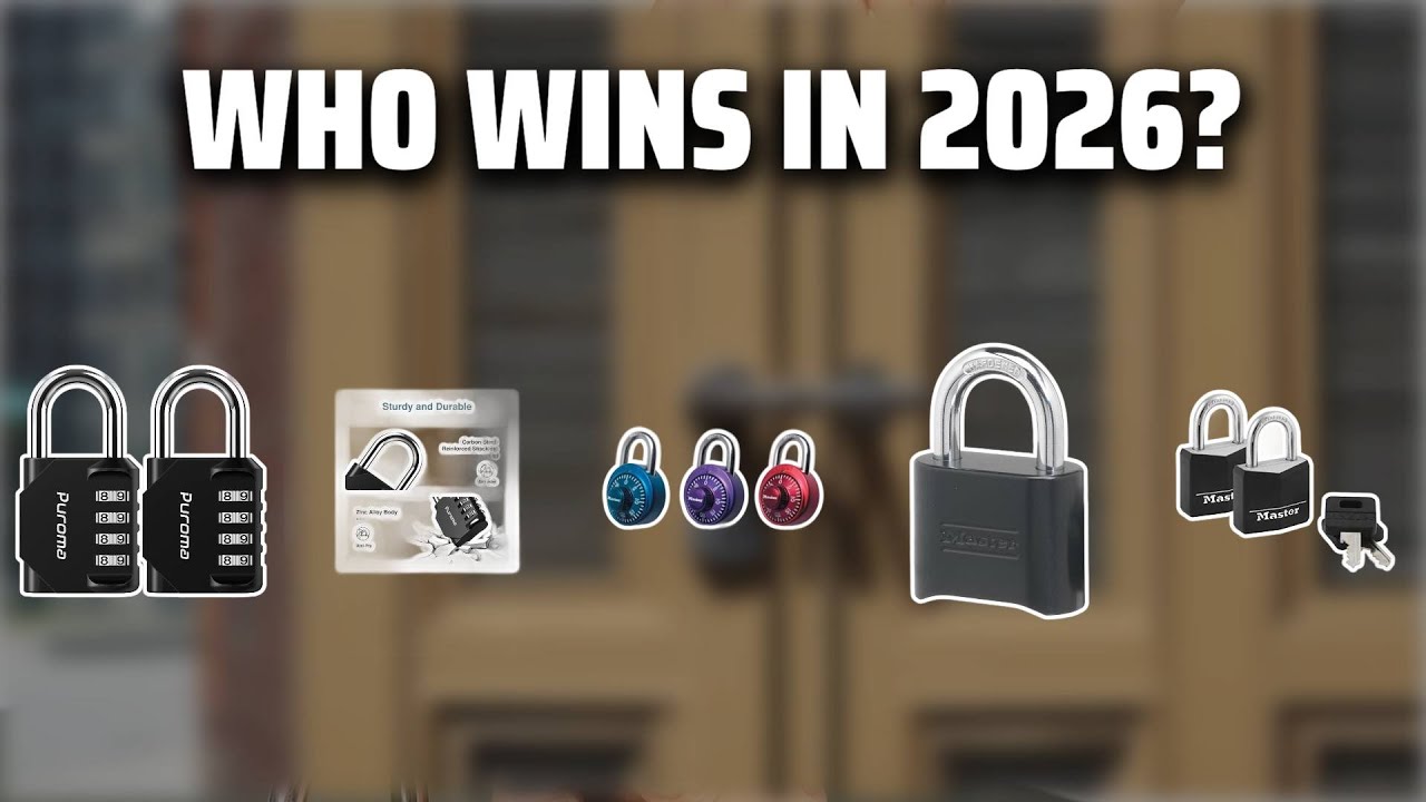 The Top 5 Best Padlocks Review in 2026 - Must Watch Before Buying!