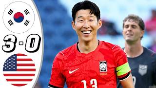 South Korea vs USA 3-0 | Highlights | All GoaIs   2026 [4K 60FPS]