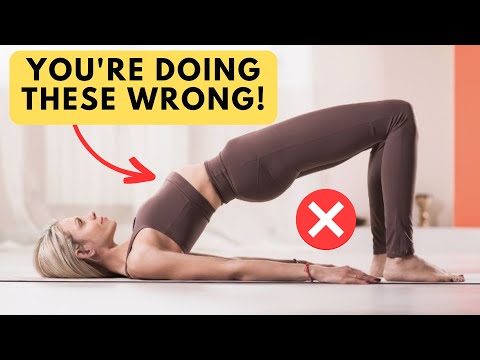 Why You Are Doing Glute Bridges WRONG! Do This Instead